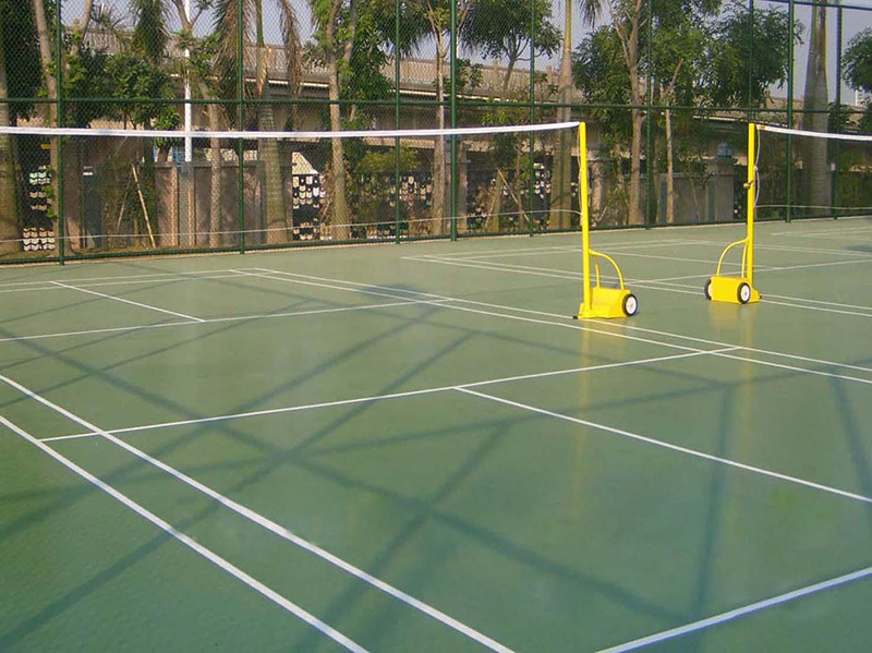 专业承接弹性丙烯酸球场面层和防滑丙烯酸球场弹性丙烯酸羽毛球场