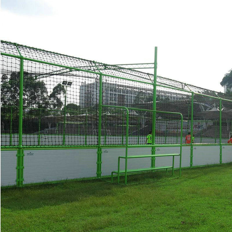 安装运动场围网 防护全浸塑体育场围网 安全足球场围网